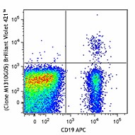 Brilliant Violet 421™ anti-human IgG Fc Antibody (410703)