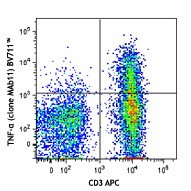 Brilliant Violet 711™ anti-human TNF-α Antibody (502939)