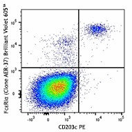 Brilliant Violet 605™ anti-human FcεRIα Antibody (334627)