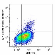 Brilliant Violet 605™ anti-mouse IL-4 Antibody (504125)
