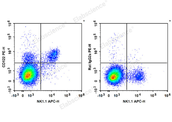 PE Anti-Mouse CD122/IL-2RB Antibody[5H4] (E-AB-F1029D)