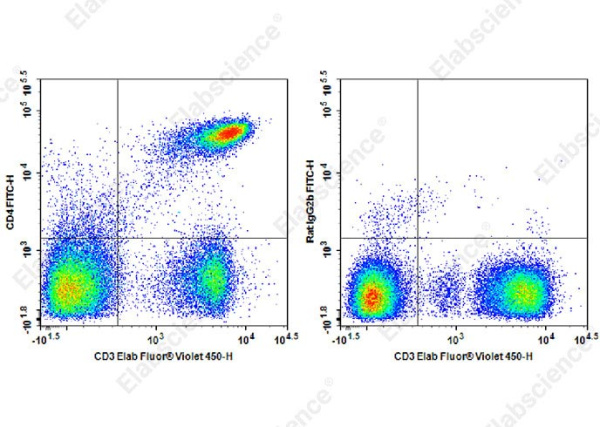FITC Anti-Mouse CD4 Antibody[RM4-4] (AN00417C)