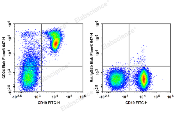 Elab Fluor® 647 Anti-Mouse CD24 Antibody[M1/69] (E-AB-F1179UM)