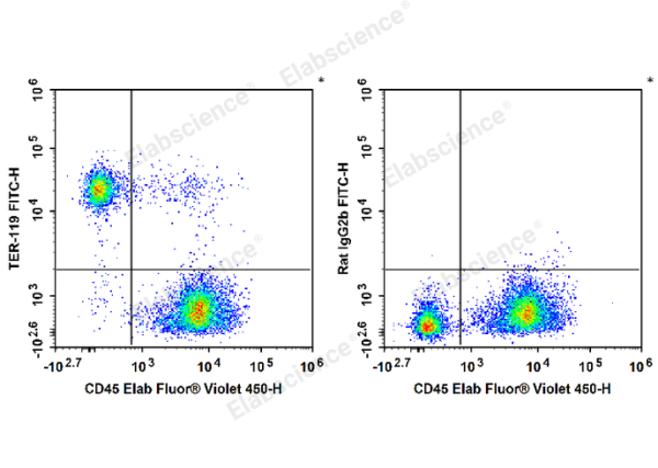 FITC Anti-Mouse TER-119 Antibody[TER-119] (E-AB-F1125UC)