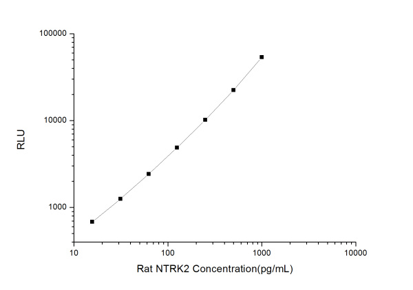 Rat NTRK2 (Neurotrophic Tyrosine Kinase Receptor Type 2) CLIA Kit (E-CL-R0474)