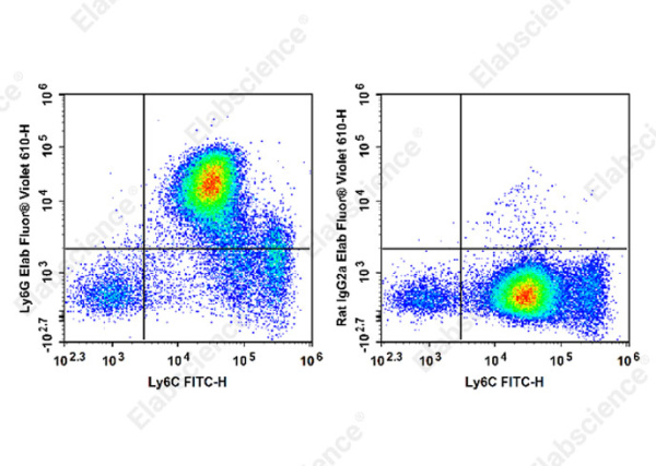 Elab Fluor® Violet 610 Anti-Mouse Ly6G Antibody[1A8] (E-AB-F1108T)
