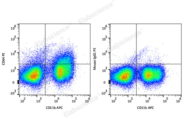 PE Anti-Mouse CD64/FcγRI Antibody[X54-5/7.1] (E-AB-F1186UD)