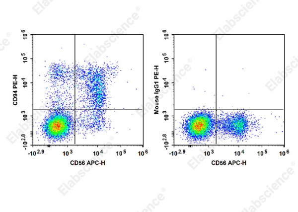 PE Anti-Human CD94 Antibody[DX22] (E-AB-F1384D)