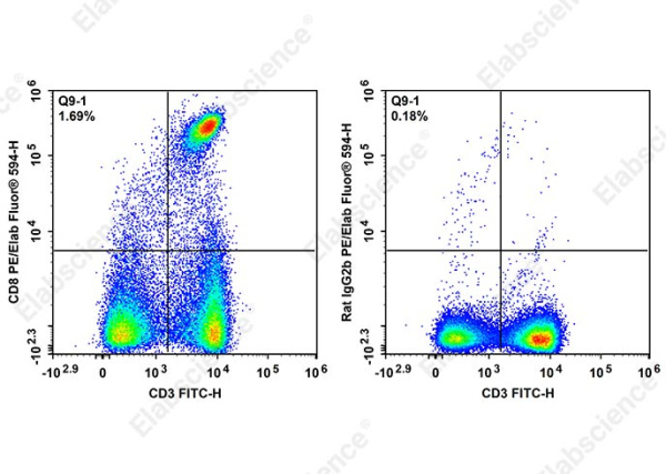PE/Elab Fluor® 594 Anti-Mouse CD8 Antibody[YTS-169] (AN00576P)