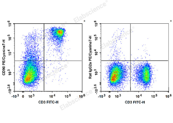 PE/Cyanine7 Anti-Mouse CD90 Antibody[M5/49.4.1] (E-AB-F1283UH)