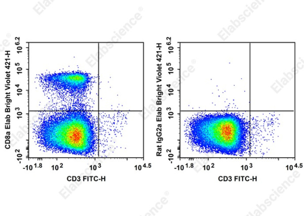 Elab Bright™ Violet 421 Anti-Mouse CD8a Antibody[53-6.7] (E-AB-F1104Q2)
