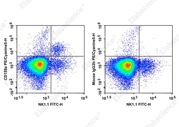 PE/Cyanine5 Anti-Mouse CD159a Antibody[16A11] (AN00658G)
